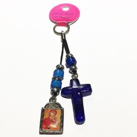 Mary & Cross Icon