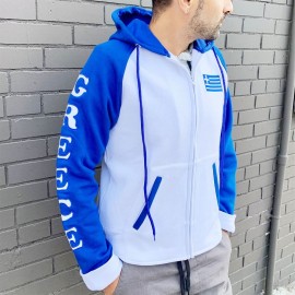 Greek Hooded Adult Jacket