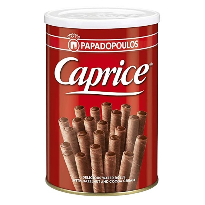 PAPADAPOULOS CAPRICE WAFERS WITH HAZELNUTS – 250G