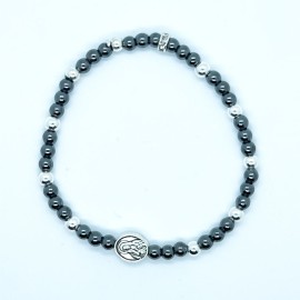 Beaded Hematite Bracelet...