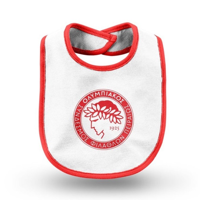 Olympiakos Cotton Baby Bib