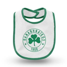 Panathinaikos Cotton Baby Bib