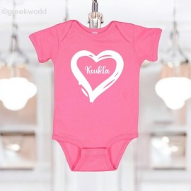 KOUKLA Greek Baby Girls Onesie