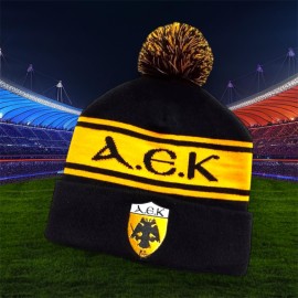 AEK Elite Pom-Pom Knit Hat