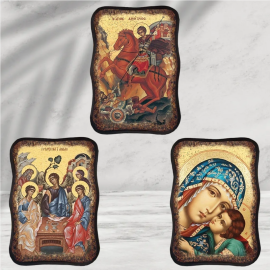 Handcrafted Icons – Saints...
