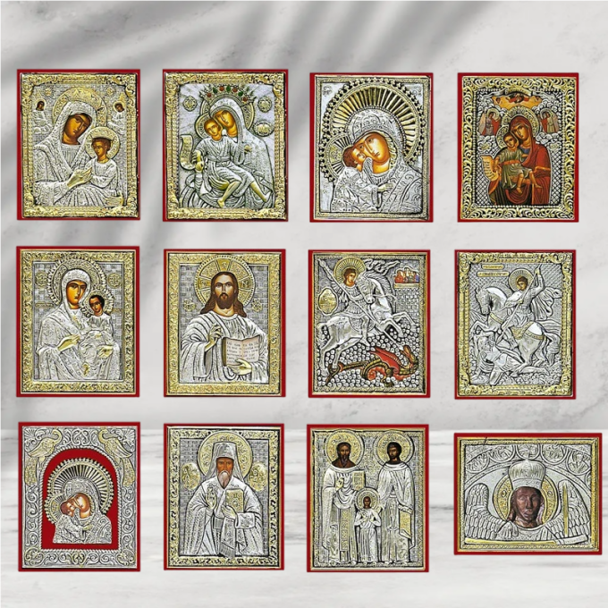 Handcrafted Icons – Saints (2.5" x 3")