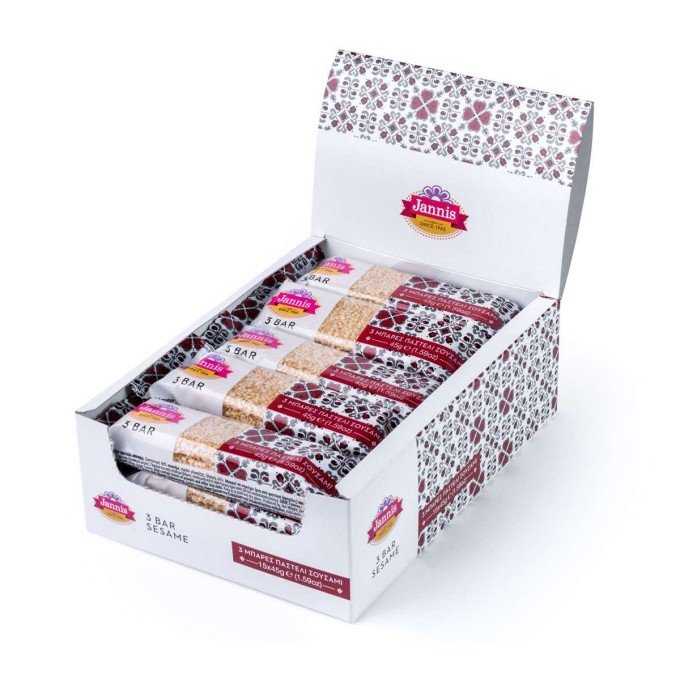 3 Bar Sesame 45g