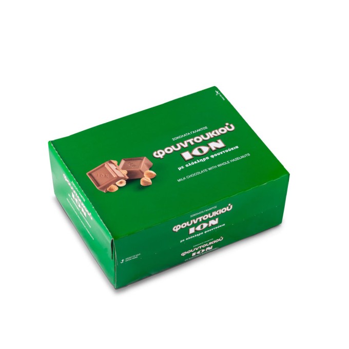ION Hazelnut Chocolate 200 g - Case Packed Delight