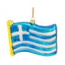 Greek Flag Ornament