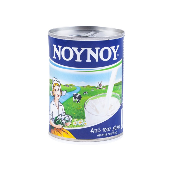 NouNou Full Cream Evaporated Milk – 400g Can