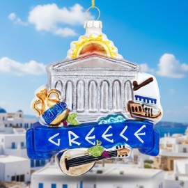 Greece Landmarks Glass...