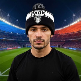PAOK Elite Pom-Pom Knit Hat
