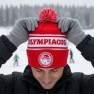 Olympiacos Elite Pom-Pom Knit Hat