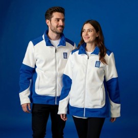 Greece Blue and White Fleece
