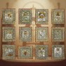 Handcrafted Icons – Swarovski Crystal Embellished - Sacred Figures/Events (9" x 10.5")