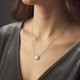 Elegant .925 Silver Gold...