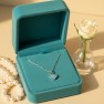 Sterling .925 Silver Necklace with Elegant Pendant